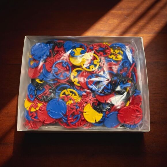 1992 Vintage PowerRings Geometric Space Explorer Building Set #715 - Picture 4 of 5